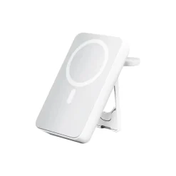 ALOGIC Lift 4-in-1 Magnetic USB-A/USB-C Power Bank, 10000 mAh, White (L10KPBWH)