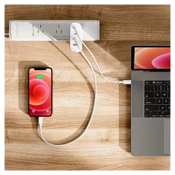 ALOGIC Rapid Power USB Charging Kit/Bundle for Tablet/Cellular Phone/Notebook, White (WCG4X100)