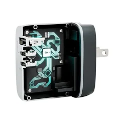 ALOGIC Rapid Power USB-A/USB-C Wall Charger for Multiple Brands, Space Gray/Black (WCM3X67-SGR)