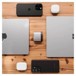 ALOGIC Rapid Power USB-C Wall Charger for Multiple Brands, Space Gray/Black (WCM1X67-SGR)