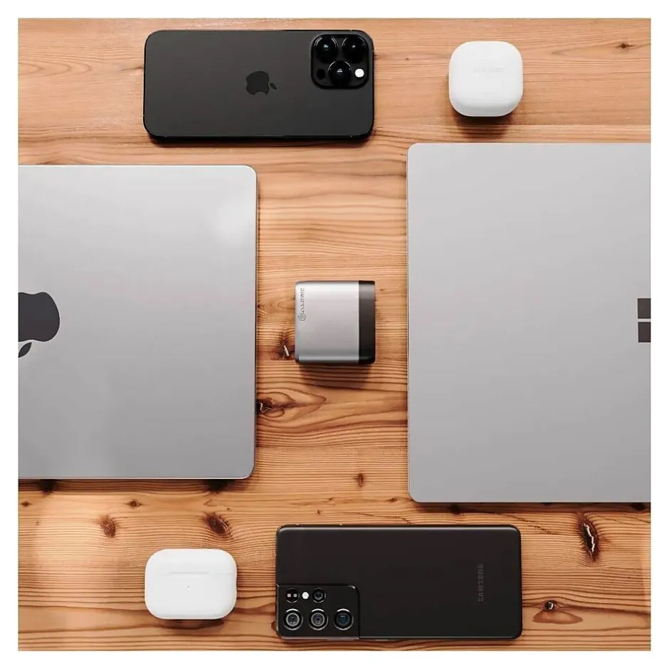 ALOGIC Rapid Power USB-C Wall Charger for Multiple Brands, Space Gray/Black (WCM1X67-SGR)