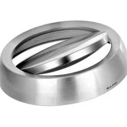 Alpine Industries Commercial Indoor Single-Stream Indoor Recycling Station, 17 Gallon, Stainless Steel (ALP470-65L-1-R)