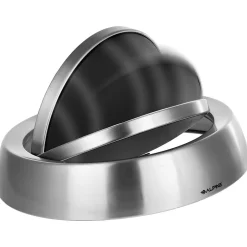 Alpine Industries Dual-Stream Trash/Compost Station, 34-Gallon, Stainless Steel (ALP470-65L-1-CO-T)