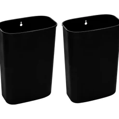 Alpine Industries Dual-Stream Recycling Station, 10.5 Gallon, Stainless Steel (ALP470-40L-CO-T)