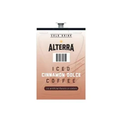 Keurig K-Cups<Alterra Cinnamon Dolce Iced Coffee, Flavia Freshpack, Dark Roast, 90/Carton (48061)