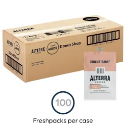 Keurig K-Cups<Alterra Donut Shop Blend Coffee Flavia Freshpack, Medium Roast, 100/Carton (MDRA200)