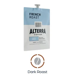 Keurig K-Cups<Alterra French Roast Coffee Flavia Pods, Dark Roast, 100/Carton (MDRA184)