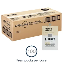 Keurig K-Cups<Alterra French Vanilla Coffee Flavia Freshpack, Light Roast, 100/Carton (MDRA183)