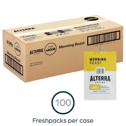 Keurig K-Cups<Alterra Morning Roast Coffee Flavia Freshpack, Light Roast, 100/Carton (MDRA182)