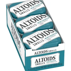 Gum & Mints<Altoids Smalls Sugar Free Wintergreen Mints, 3.33 oz., 9/Pack (209-00487)