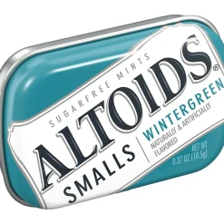 Gum & Mints<Altoids Smalls Sugar Free Wintergreen Mints, 3.33 oz., 9/Pack (209-00487)