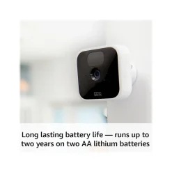 Security Cameras & Systems<Blink Amazon Wireless Indoor Security Camera, One Camera Kit, White/Black (B07X4BCRHB)