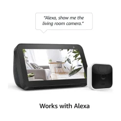 Security Cameras & Systems<Blink Amazon Wireless Indoor Security Camera, One Camera Kit, White/Black (B07X4BCRHB)