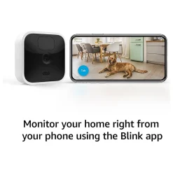 Security Cameras & Systems<Blink Amazon Wireless Indoor Security Camera, Three Camera Kit, White/Black (B07X5FCW3X)