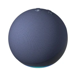 Smart Speakers & Displays<Amazon Echo Dot (5th Generation) Bluetooth, Wi-Fi Wireless Smart Speaker, Deep Sea Blue (B09B93ZDG4)