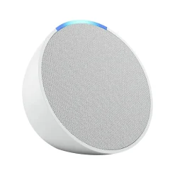 Smart Speakers & Displays<Amazon Echo Pop Bluetooth/Wi-Fi Wireless Smart Speaker with Alexa, Glacier White (53-031156)