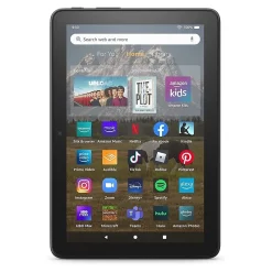 Amazon Fire HD 8, 12th Generation, 8” Tablet, WiFi, 32 GB, Fire OS, Black (B099Z8HLHT)