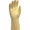 Work Gloves<Ambitex Pro L6500 Series Flock Lined Latex Gloves, Yellow, Small, 12 Pairs (LSM6500)