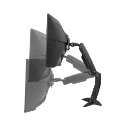 Amer Heavy Duty Curved Monitor Desk Mount Arm, Up to 49