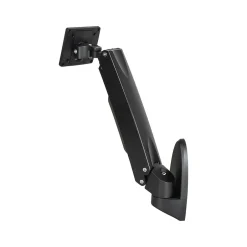 Amer Heavy Duty Curved Monitor Wall Mount Arm, Up to 49" Monitor, Black (AMR1UW)* Monitor Mounts & Stands