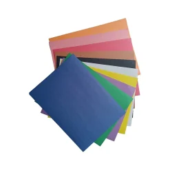 Discount 9" x 12" Construction Paper, Assorted Colors, 50 Sheets/Pack (CP09AS) Construction Paper