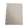 American Paper Wide Ruled Filler Paper, 8.5" x 11", 3-Hole Punched, 500 Sheets/Pack (130P-20) Sale