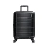 American Tourister Stratum 2.0 22" Hardside Carry-On Suitcase, 4-Wheeled Spinner, Jet Black (142348-1465)