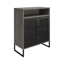 New Purdue 30" Storage Cabinet with 3 Shelves, Gray Oak (3558917COM) Storage Cabinets