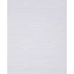Ampad Evidence, 8-1/2" x 11", White, Glue-Top Writing Pad, Narrow Ruled, Dozen (21-118) Hot