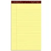Ampad Gold Fibre Notepads, 8.5" x 14", Wide Rule, Canary, 50 Sheets/Pad, 12 Pads/Pack (TOP 20-030R) Hot