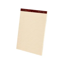 Ampad Gold Fibre Retro Notepad, 8.5" x 11.75", Wide Ruled, Ivory, 50 Sheets/Pad, 12 Pads/Pack (TOP 20-009) Hot