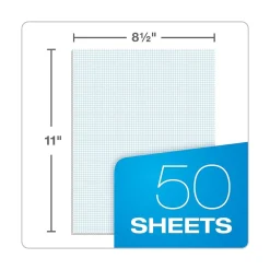 Ampad Graph Writing Pad 8-1/2x11