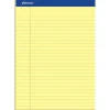 Ampad Notepads, 8.5" x 11.75", Wide Ruled, Canary, 50 Sheets/Pad, 12 Pads/Pack (TOP20-220) Outlet