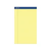 Ampad Notepads, 8.5" x 14", Wide Ruled, Canary, 50 Sheets/Pad, 12 Pads/Pack (TOP 20-230) New