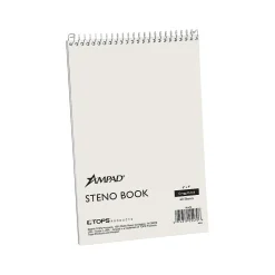 Ampad Steno Pad, 6" x 9", Gregg, White, 60 Sheets/Pad (TOP 25-470) Outlet