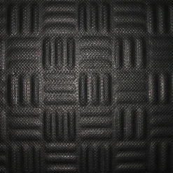 Floor Mats<M + A Matting Anderson Cushion Station™ Nitrite Rubber Anti-Fatigue Floor Mat Without Holes, 3.2' x 12.3', Black