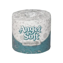 Angel Soft Professional Series Recycled Toilet Paper, 2-ply, White, 450 Sheets/Roll, 80 Rolls/Case (16880)