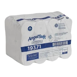 Angel Soft Professional Series Compact Coreless Toilet Paper, 2-Ply, White, 750 Sheets/Roll, 36 Rolls/Carton (19371)