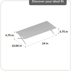 Anji Mountain Acacia Wood & Metal Monitor Stand, Up to 32