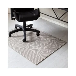 Best Rug'd Brixey Carpet & Hard Floor Chair Mat, 36