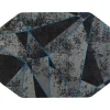 Online Rug'd Cracked Ice Carpet & Hard Floor Gaming Chair Mat, 36" x 48", Gray/Blue (AMB9100) Chair Mats
