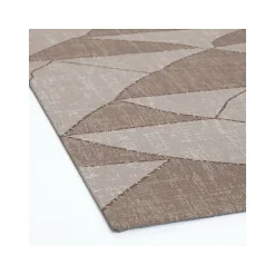 Rug'd Dormis Carpet & Hard Floor Chair Mat, 36" x 48", Brown/Beige Polyester (AMB9038) Chair Mats
