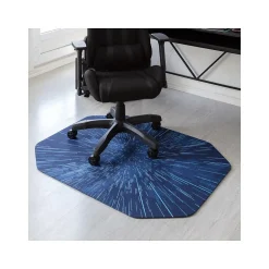 Discount Rug'd Galaxy Carpet & Hard Floor Gaming Chair Mat, 36