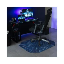 Discount Rug'd Galaxy Carpet & Hard Floor Gaming Chair Mat, 36