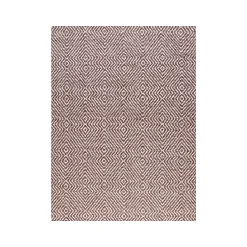 Sale Rug'd Luxor Carpet & Hard Floor Chair Mat, 36" x 48", Brown/Ivory (AMB9019) Chair Mats