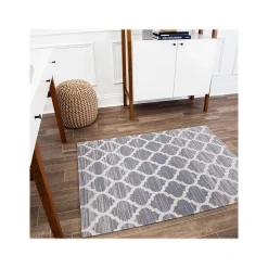 Clearance Rug'd Mitte 36" x 48" Rectangular Chair Mat for All Surfaces, Polyvinyl Chloride (AMB9011D) Chair Mats