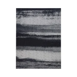 Online Rug'd Neosho Carpet & Hard Floor Chair Mat, 36" x 48", Black/Gray (AMB9040) Chair Mats