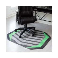 Best Rug'd Prizm Green Carpet & Hard Floor Chair Mat, 36
