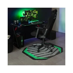 Best Rug'd Prizm Green Carpet & Hard Floor Chair Mat, 36