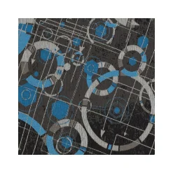 Online Rug'd Refracted Carpet & Hard Floor Chair Mat, 36